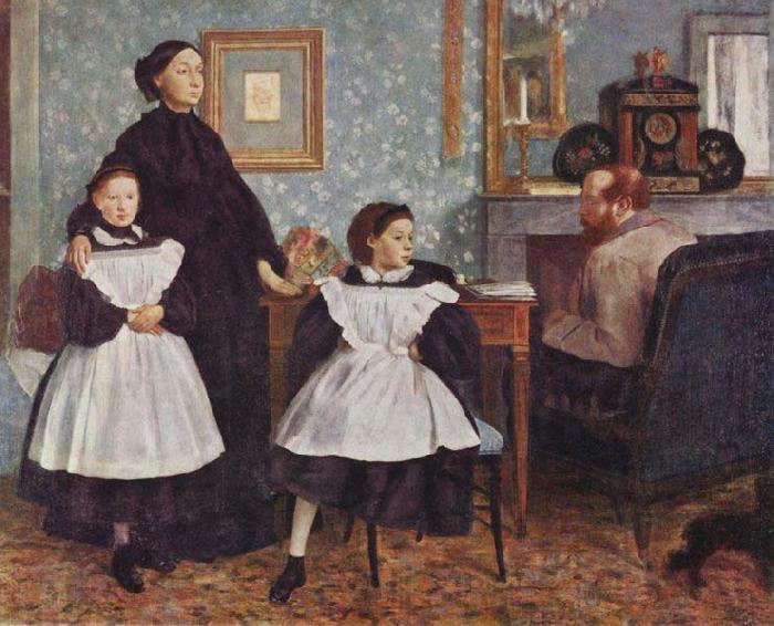 Edgar Degas Portrait of the Bellelli Family